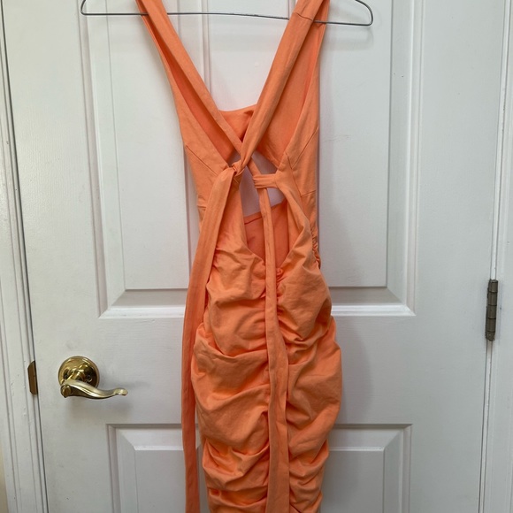 Tiger Mist coral dress - Picture 1 of 4